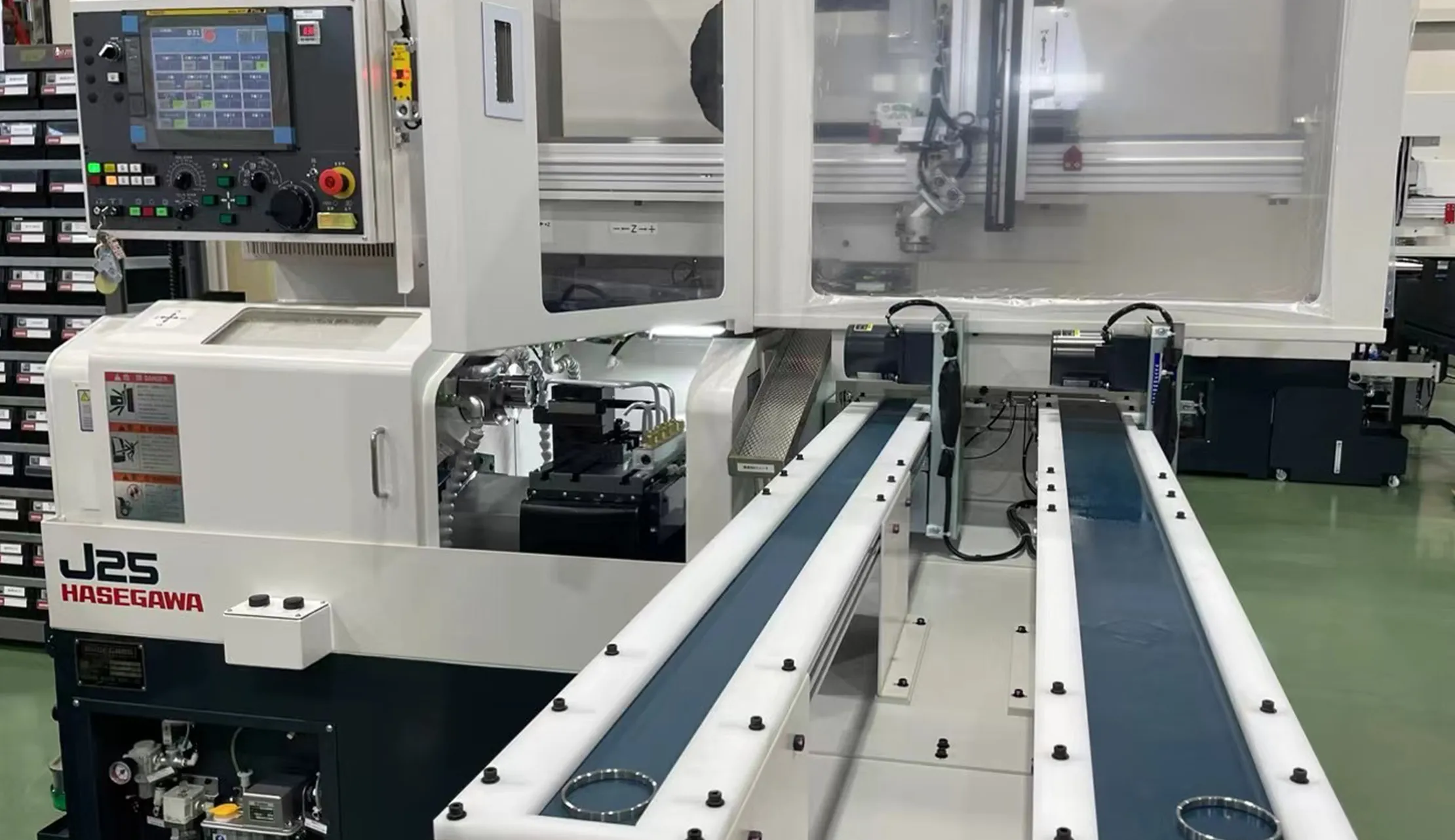 Hasegawa-CNC-Swiss-Type-Lathe